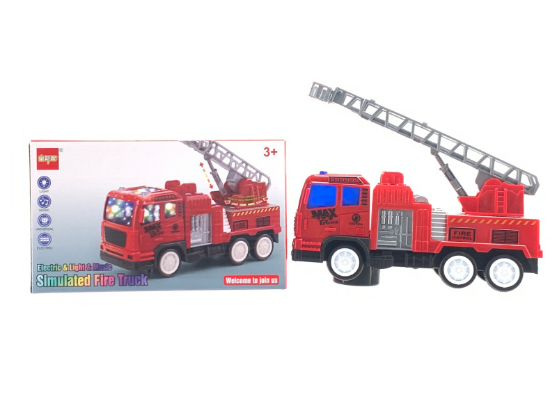 Electric Sound And Light Simulation Fire Engine