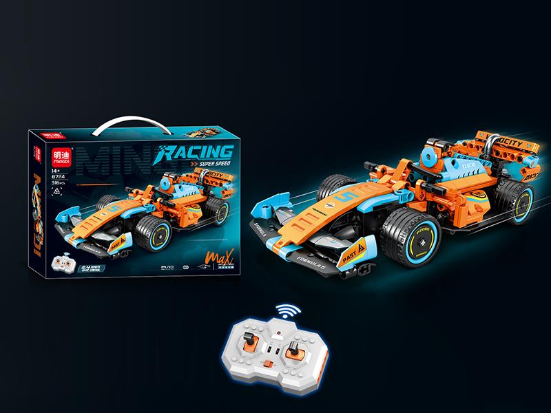 1:24 2.4G Remote Control Racing Car Building Blocks(316PCS)