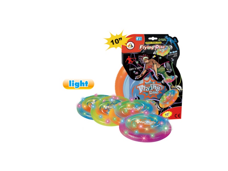 10" Frisbee Has Lights