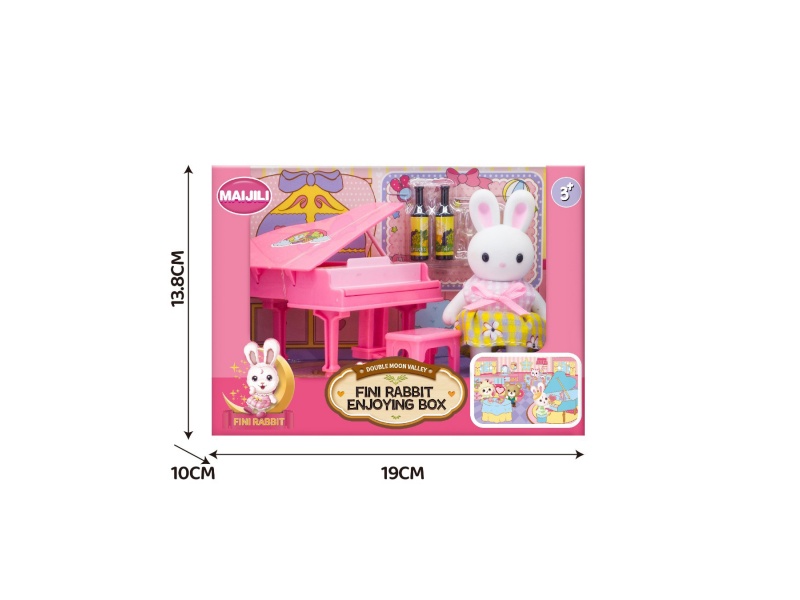 Finnie Bunny Mini Music Room