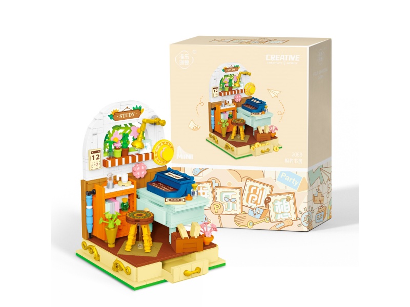 Study Room Building Blocks 605pcs