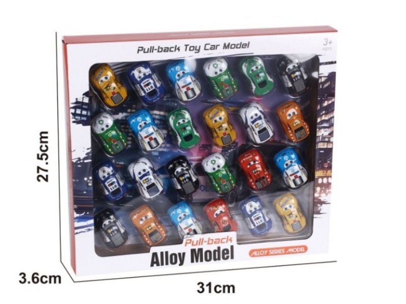 4.8 Cartoon Police Car, Huili Tin Car