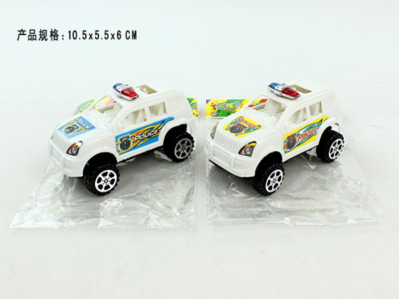 Pull Back Police Car