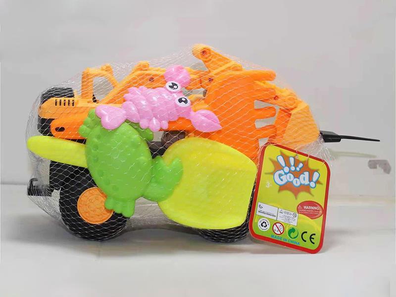 Engineering Excavator Beach Toys 4pcs