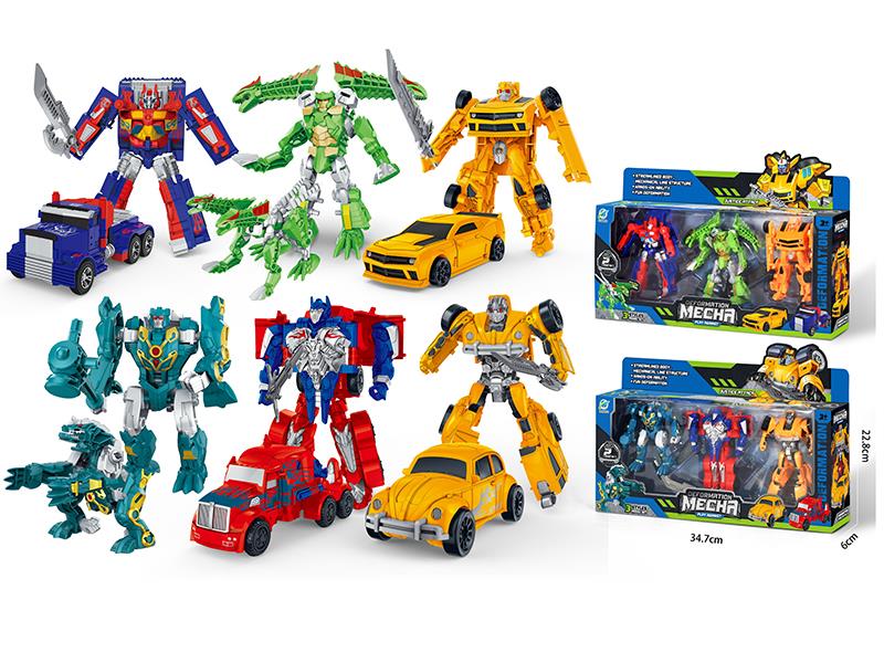 Transformation Car Dinosaur Robot Toy