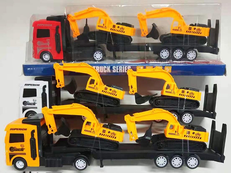 Friction Heavy Truck With Excavator