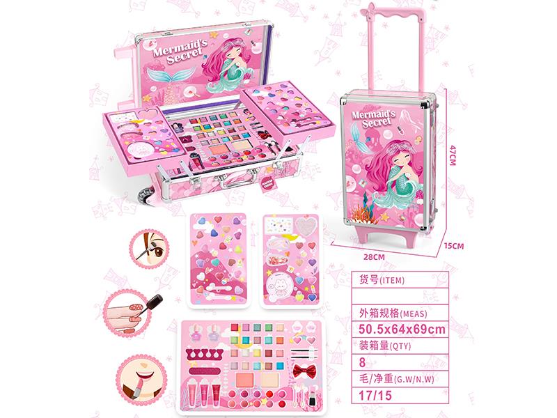 Mermaid Make Up Luggage Case