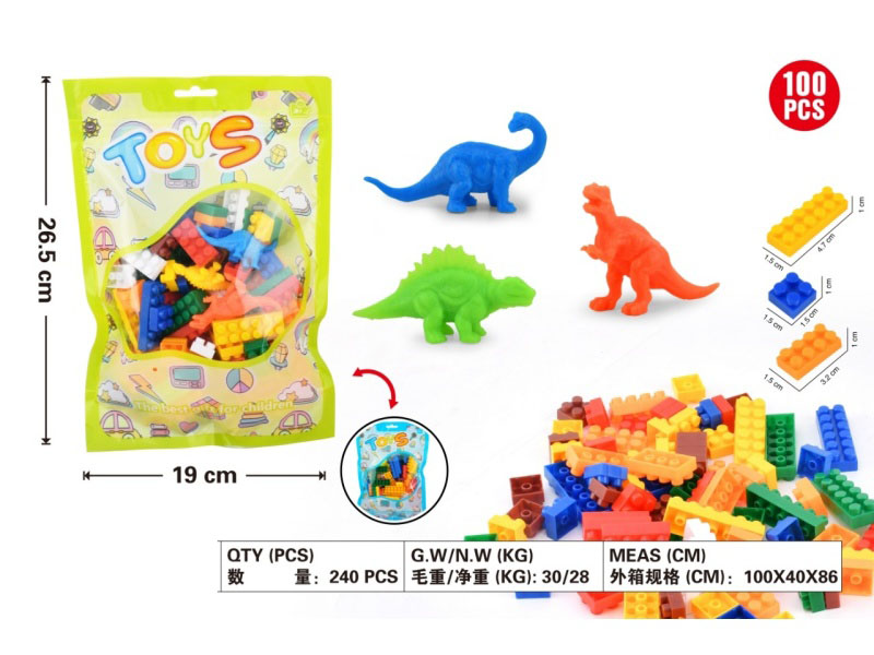 Puzzle Diy Small Particle Building Blocks 100pcs