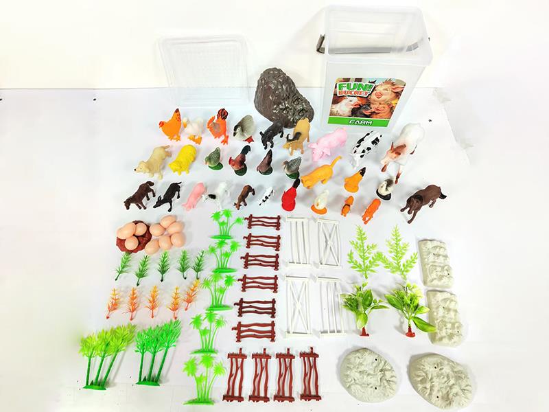 Farm Animals Set 80PCS