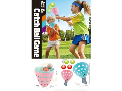 Bounce And Catch Ball (2 Rackets With 10 Balls)