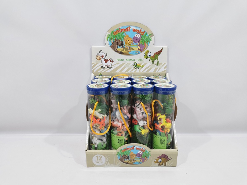 Cartoon Animals Set 12pcs