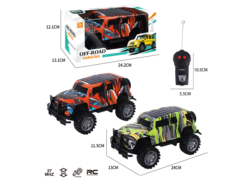 2CH Remote Control Land Cruiser Off-Road Vehicle
