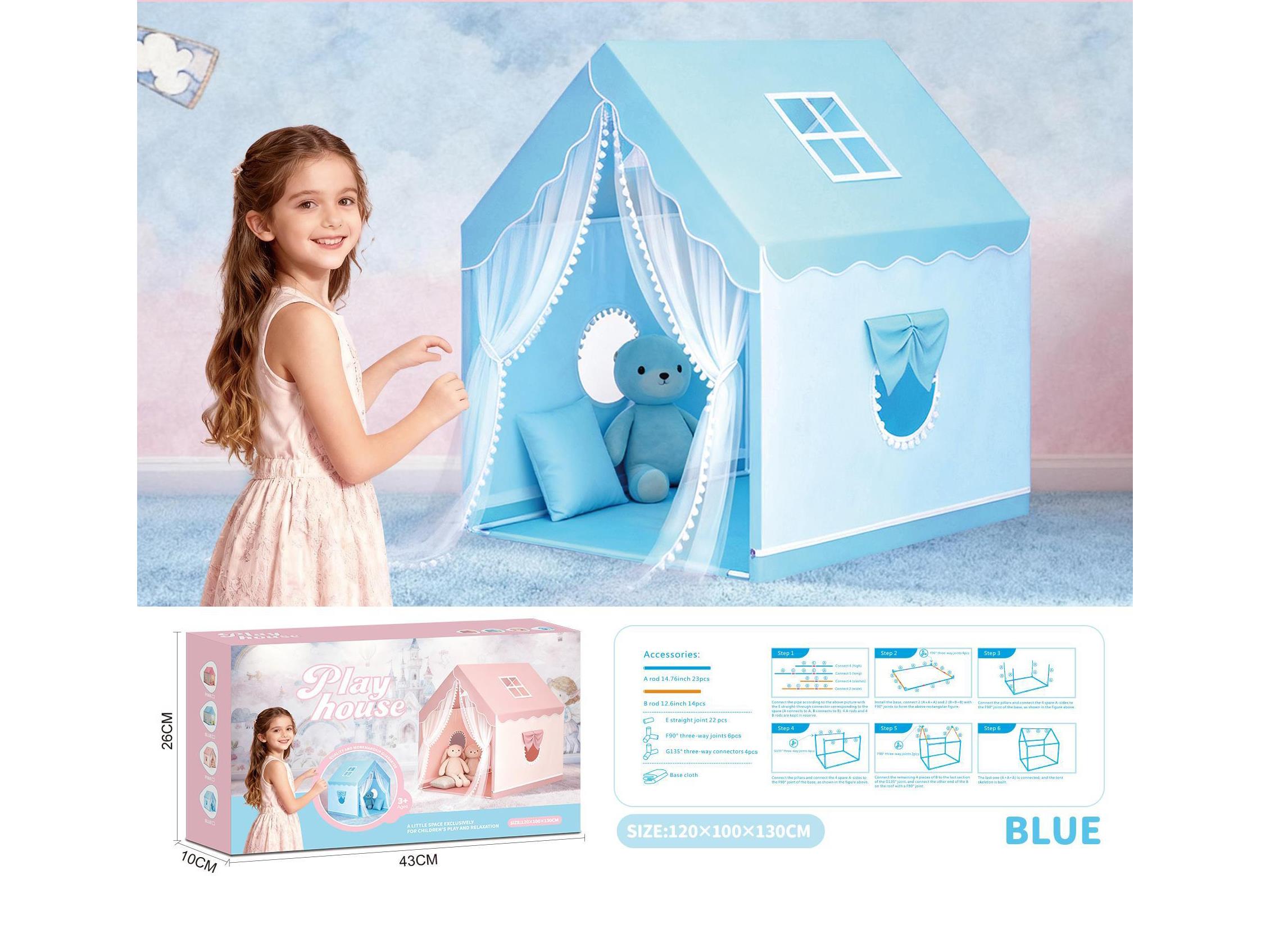 Pure Blue Cherry Blossom House