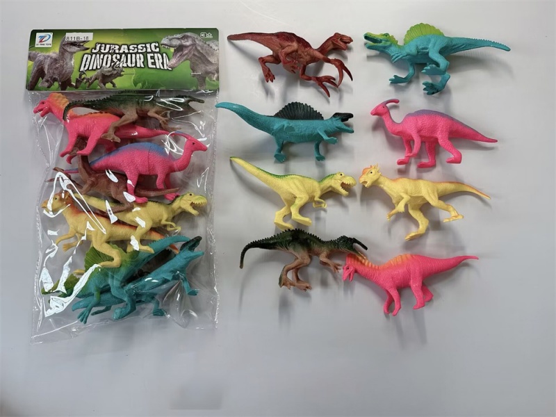 Pvc Dinosaur Set 8Pcs