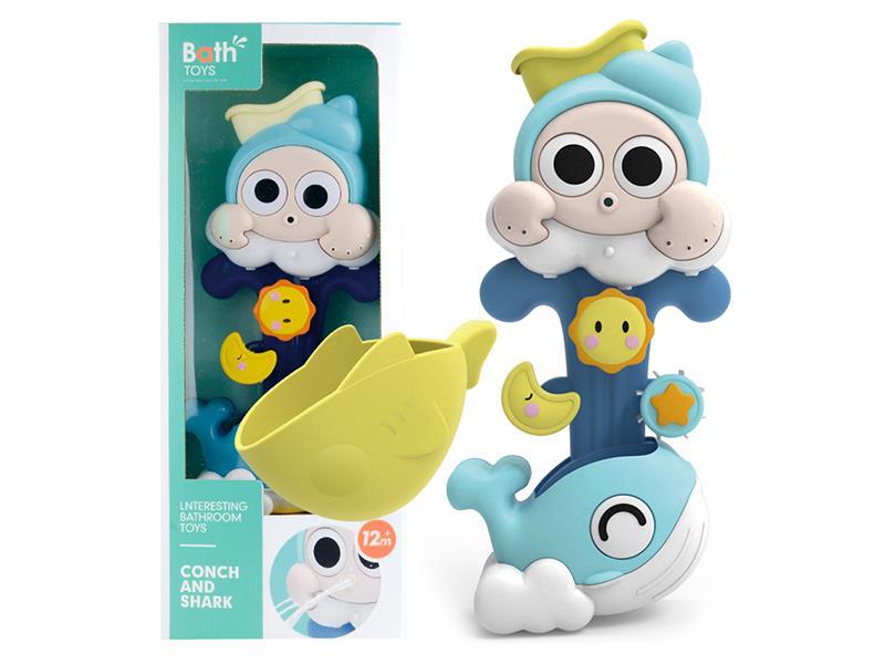 Spray Water Whale  Bath Toys