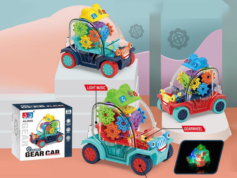 B/O Go And Bump Gear Car With Light And Music