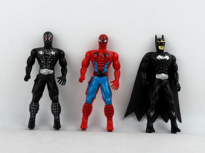 3Pcs Heroes Toy With Light