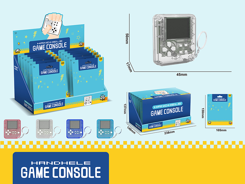 Mini Tetris Game Console 12PCS