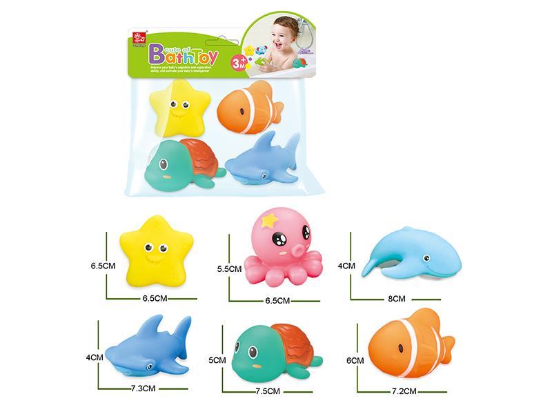 4PCS Water  Bath Toys