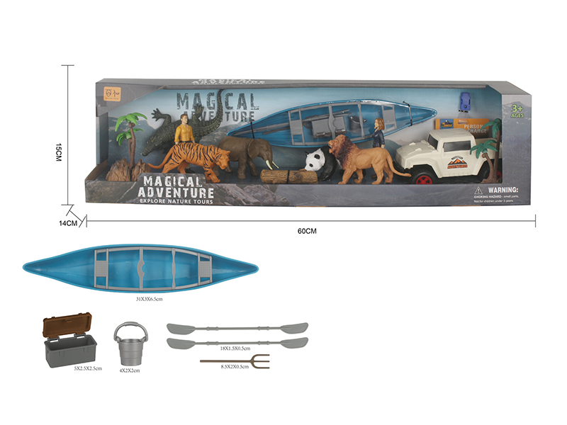 Animal + Character Accessories Scene Set