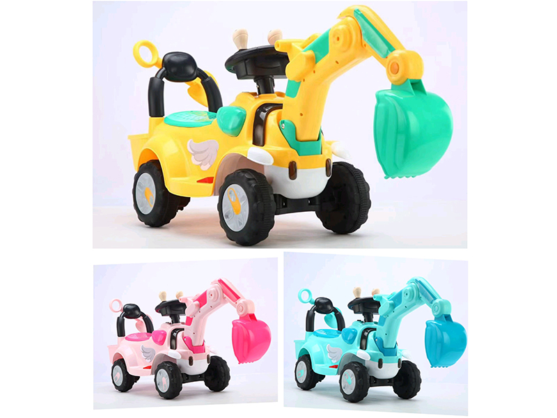 Slide Excavator Children's Car
