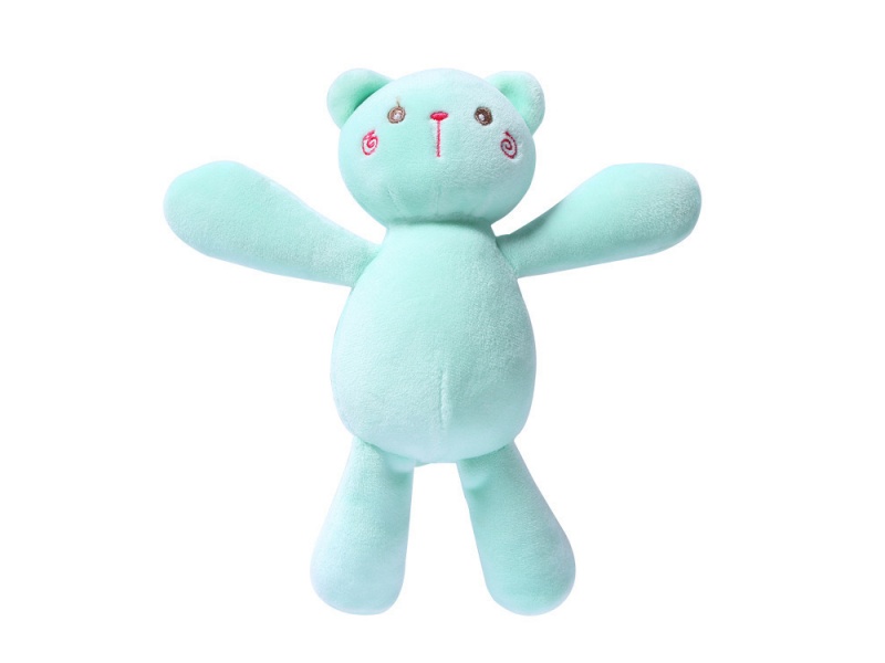 Rattle Little Bear Baby Soothing Plush Doll