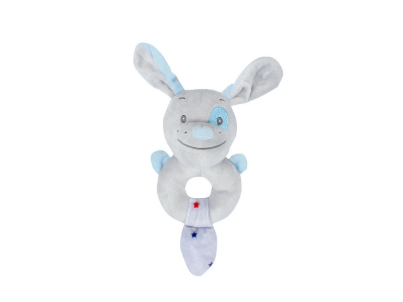 Bb Called The Puppy Baby To Soothe The Plush Hand-Cranked Ring