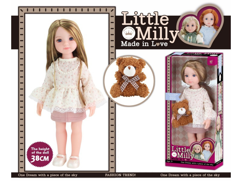 15-Inch All-Vinyl Fashionable Doll