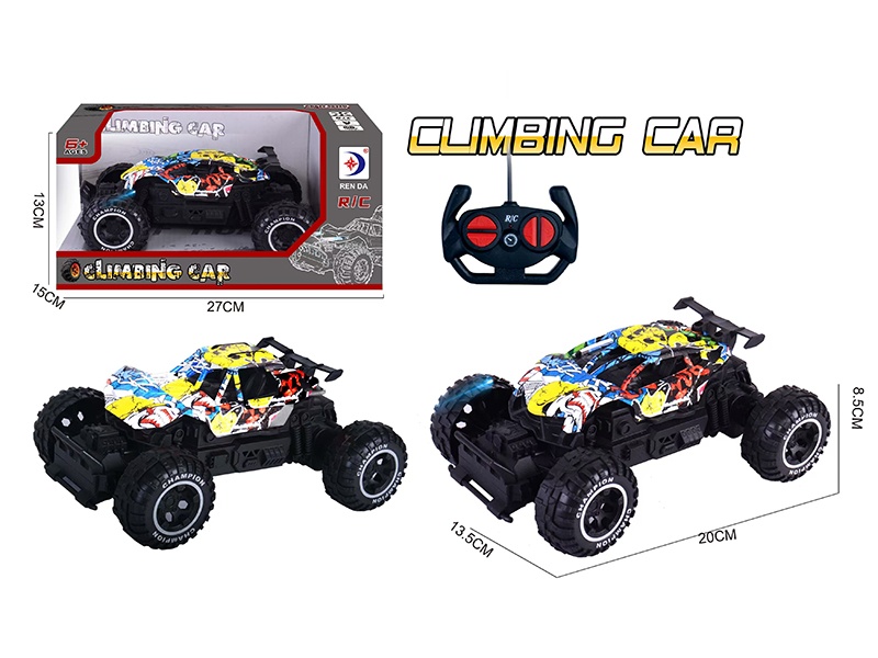 Remote Control Climbing Car(Graffiti)