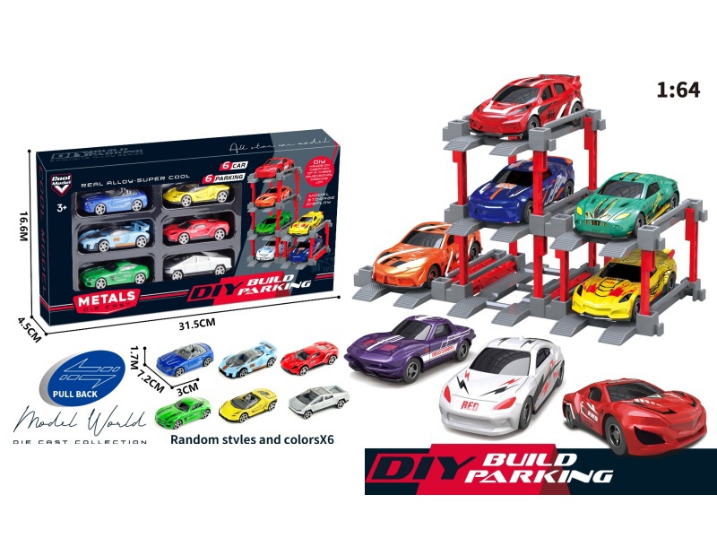 1: 64. Sliding Alloy Car