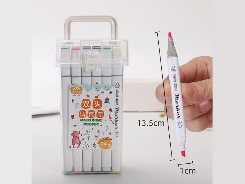 24-Color Double-Ended Marker Pen