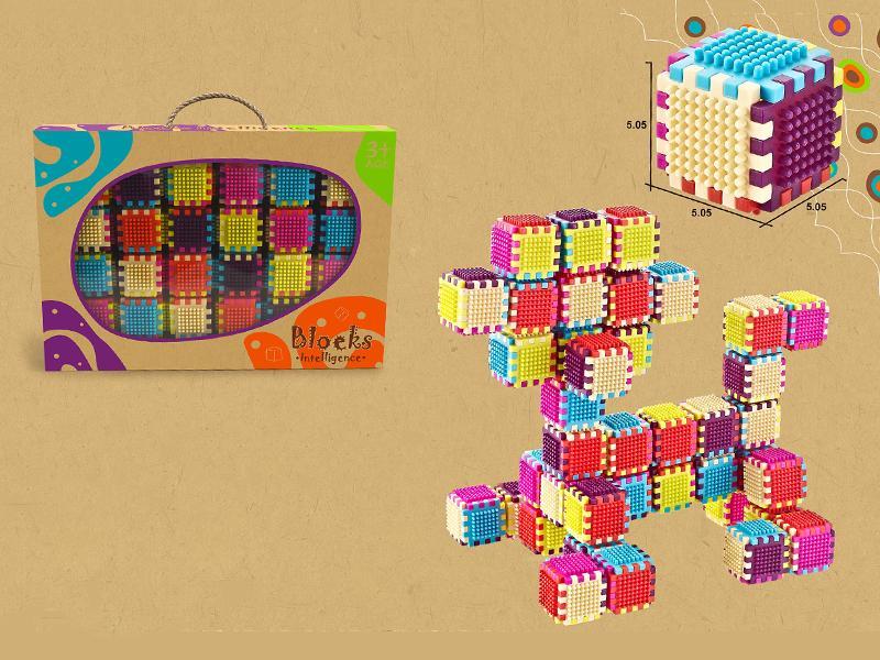 24PCS Intelligence Building Blocks