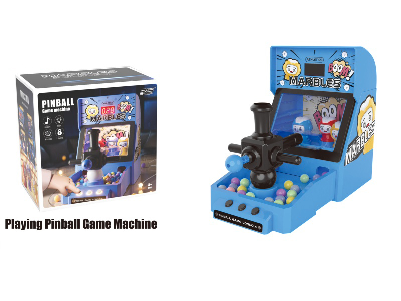 Pinball Game Machine(Blue)