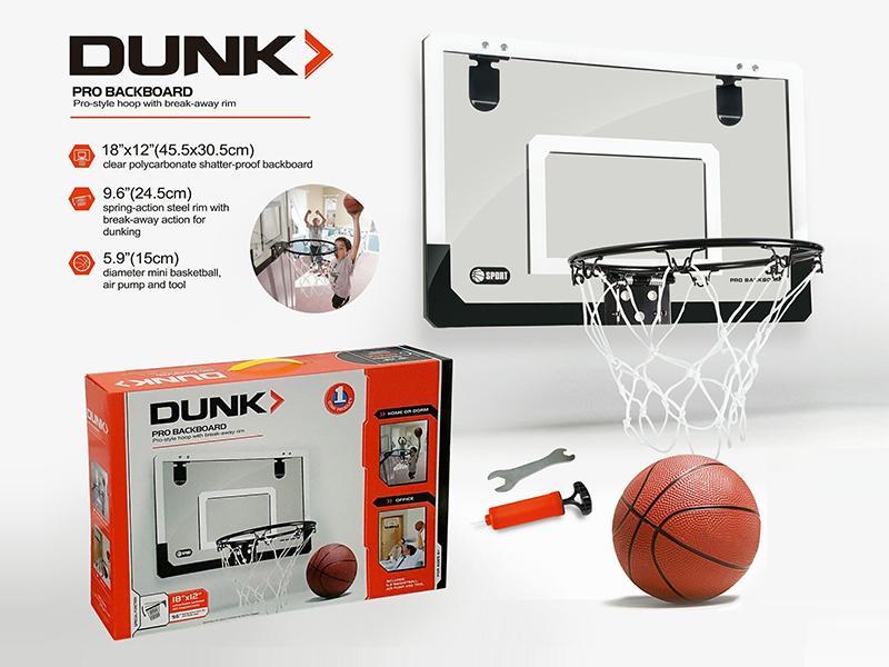 Simulations Transparent Basketball Board