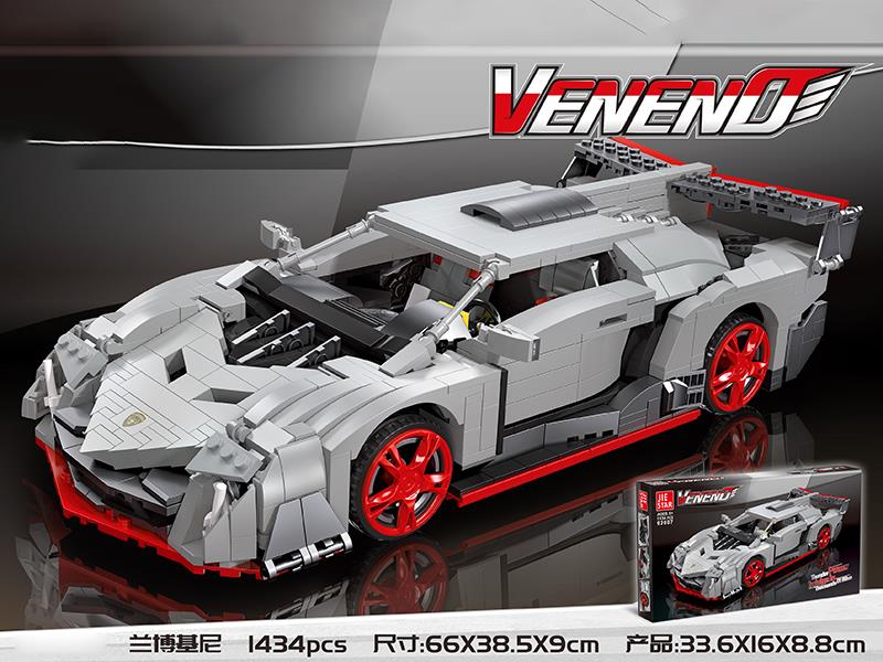 Venene Car Model Building Blocks 1434pcs