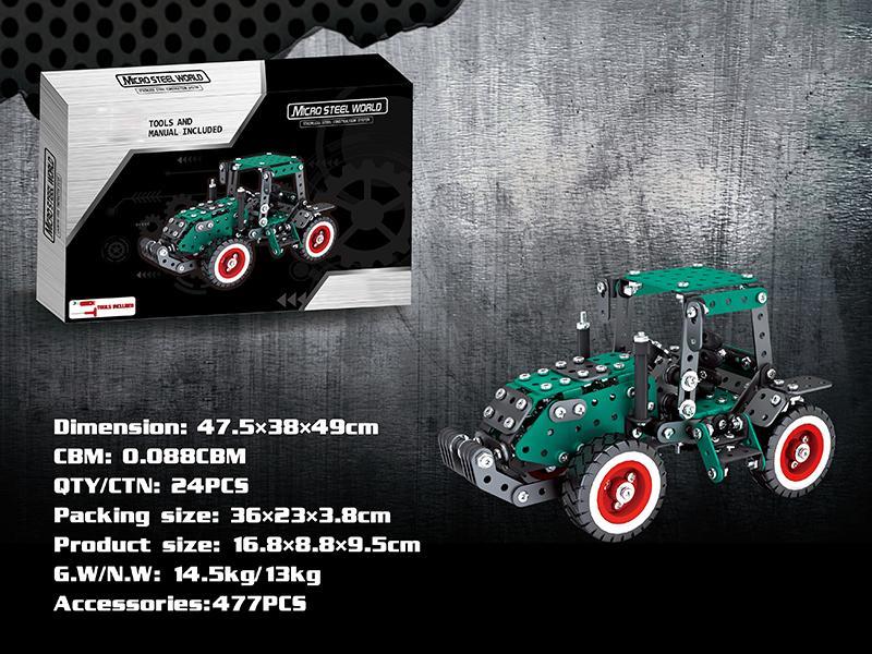 Farm Tractor 477pcs