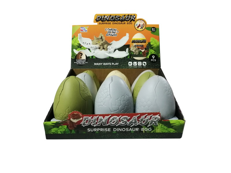 Bite Hand Dinosaur Egg With Ic Blind Box 9 Pcs