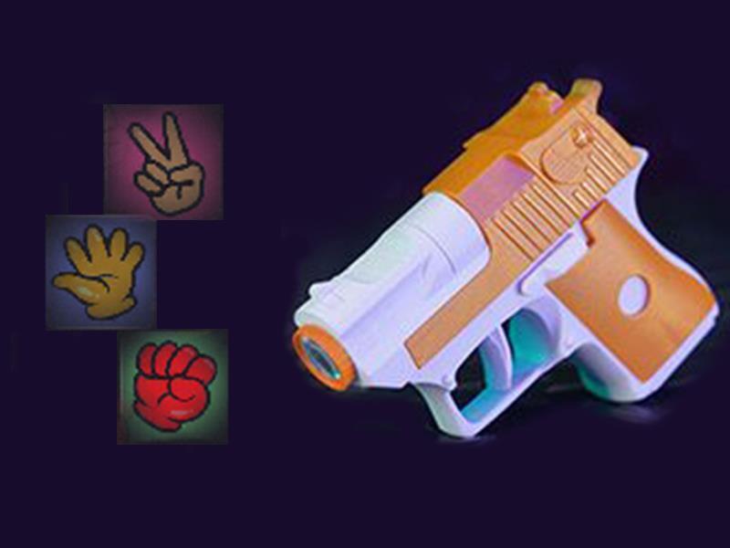 Finger Guessing Game Projection Gun