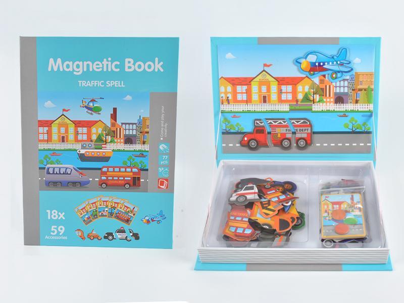 Vehicle Magnetic Jigsaw Puzzle