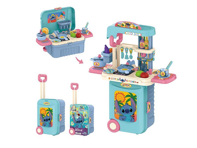 Stitch Series Kitchen Toy Luggage Case