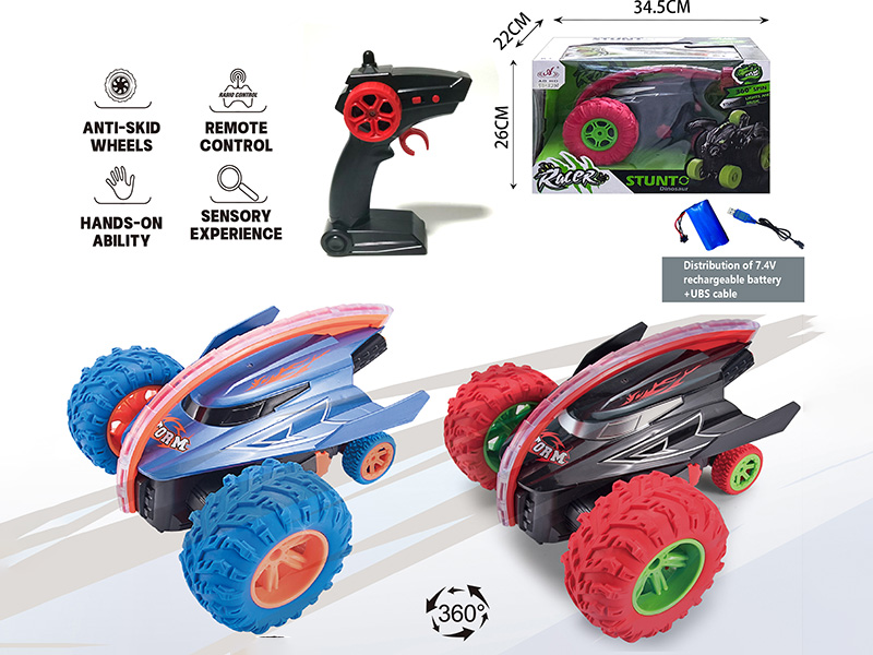 2.4G Remote Control Stunt Car
