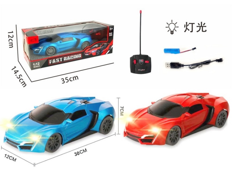 4-Channel RC Car Ahead, Lykon With Light