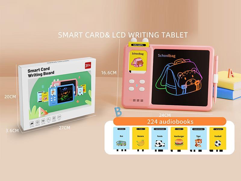 Two In One Red Puzzle Early Education Card Machine