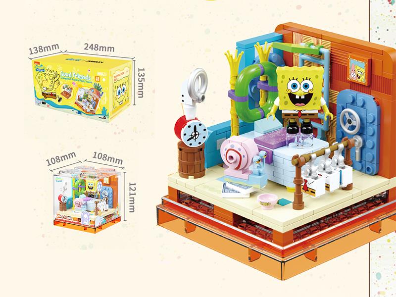 SpongeBob SquarePants Box Series Building Blocks - SpongeBob SquarePants's House