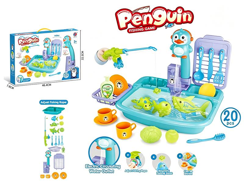 Penguin Fishing Game