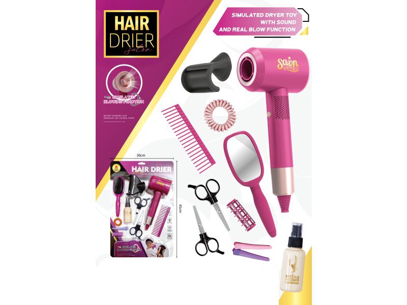 High-Wind Electric Hair Dryer