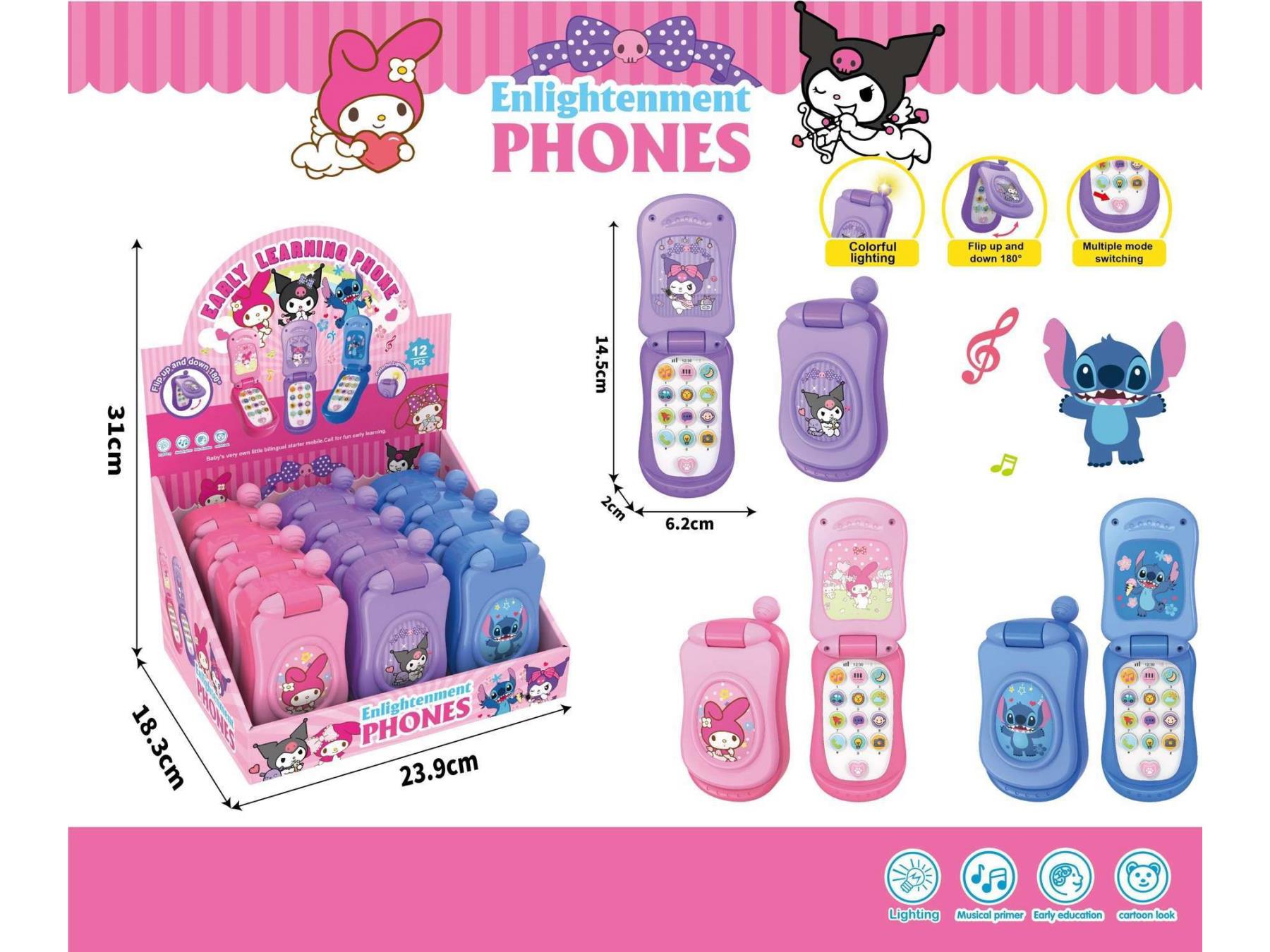 Sanrio Flip Music Phone