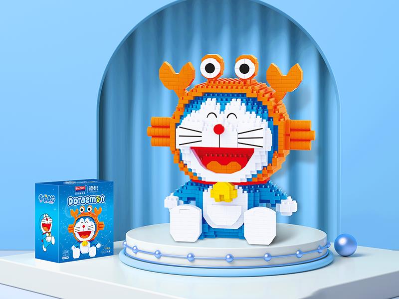 Doraemon Cancer Microparticle Building Blocks(1130pcs)