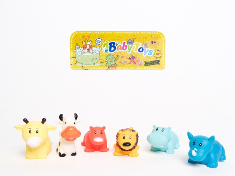 Vinyl Critters With Bb Whistles