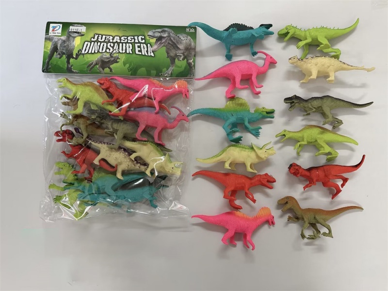 Pvc Dinosaur Set 12Pcs